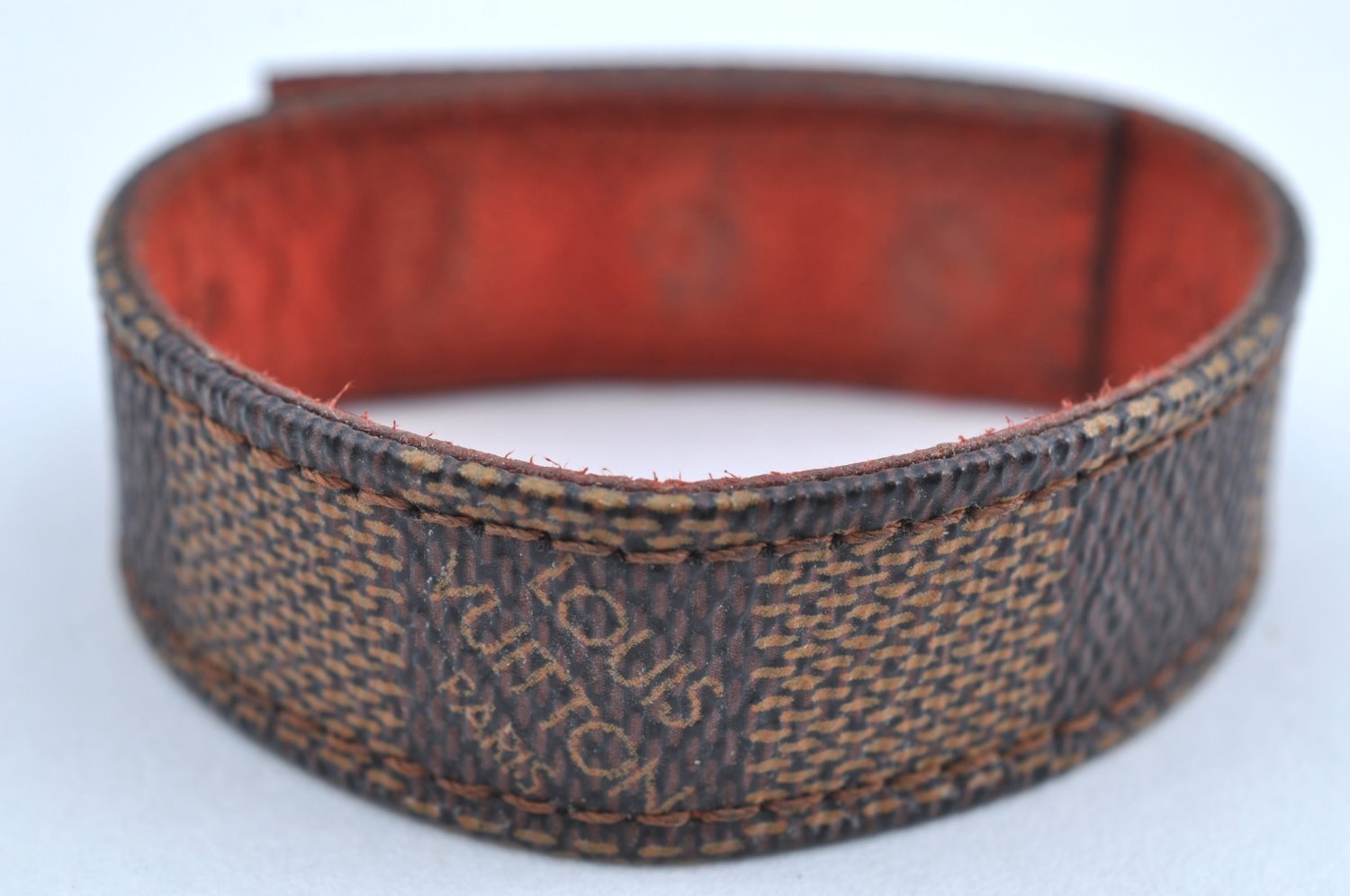Authentic Louis Vuitton Damier Bracelet Osaka Shinsaibashi Open Novelty LV K7740