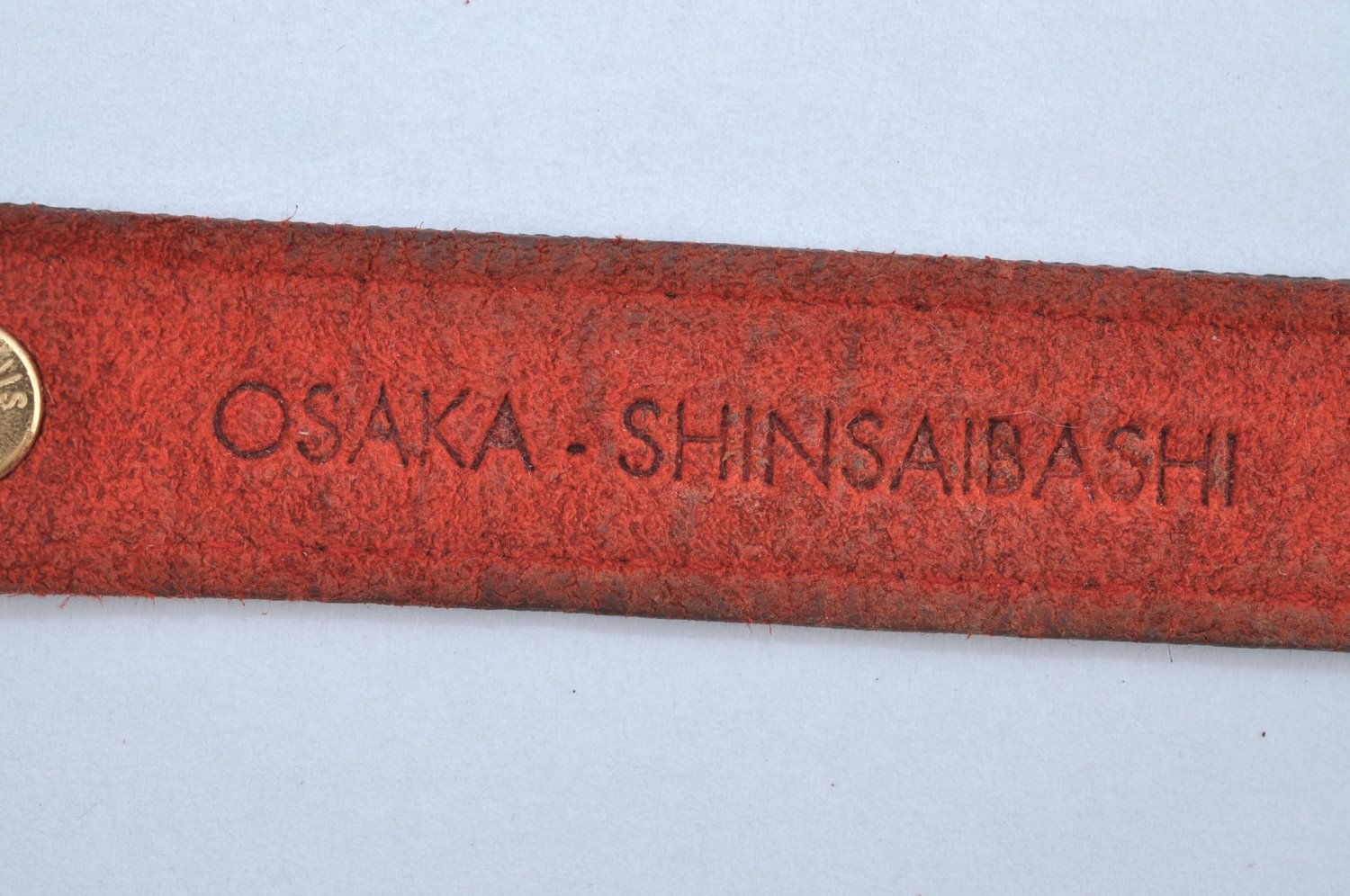 Authentic Louis Vuitton Damier Bracelet Osaka Shinsaibashi Open Novelty LV K7740