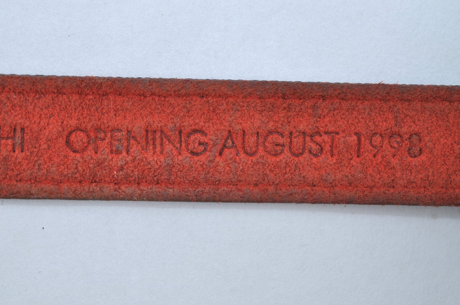 Authentic Louis Vuitton Damier Bracelet Osaka Shinsaibashi Open Novelty LV K7740