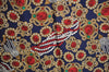 Authentic CHANEL Scarf Jewelry Motif Silk Navy Blue K7746