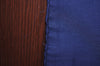 Authentic CHANEL Scarf Jewelry Motif Silk Navy Blue K7746