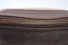 Authentic COACH Signature Shoulder Cross Body Bag Canvas Leather Brown K7751