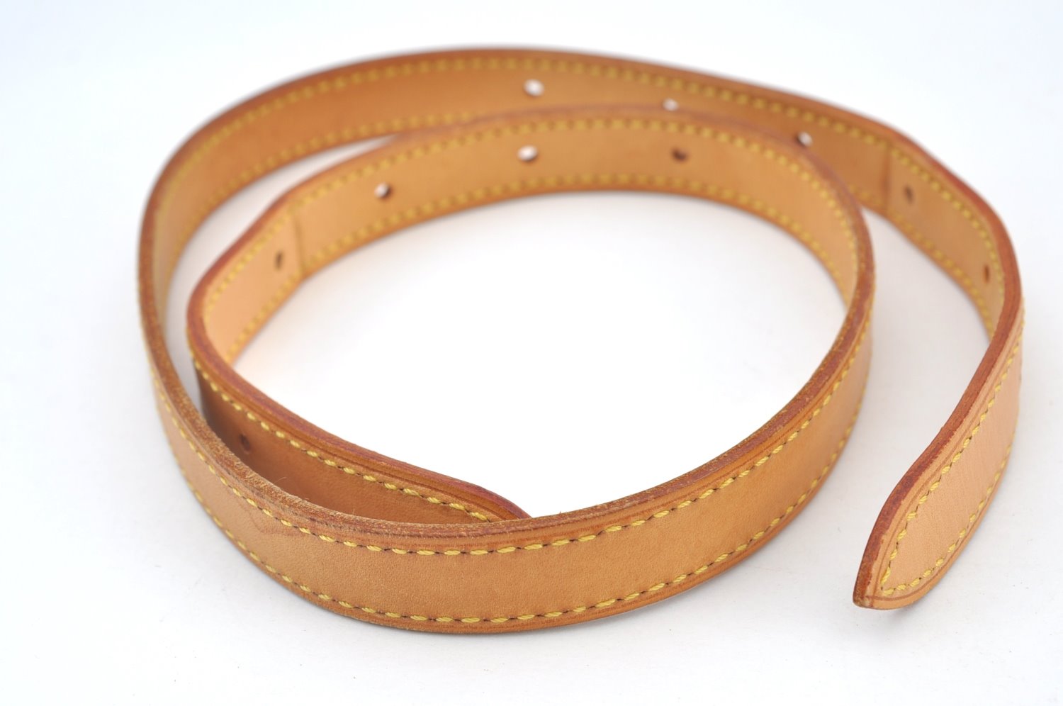 Authentic Louis Vuitton Leather Shoulder Strap For Bucket GM 31.9