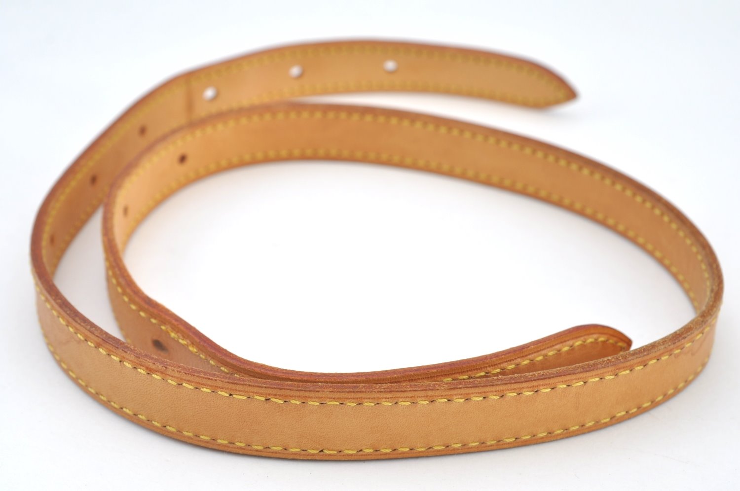 Authentic Louis Vuitton Leather Shoulder Strap For Bucket GM 31.9