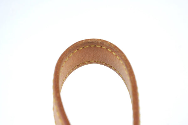 Authentic Louis Vuitton Leather Shoulder Strap For Bucket GM 31.9" Beige K7753