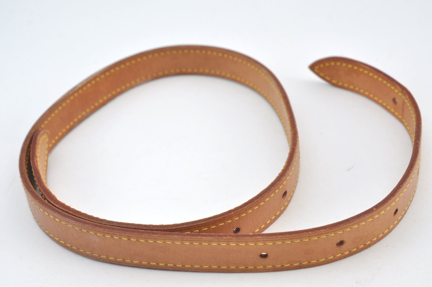 Authentic Louis Vuitton Leather Shoulder Strap For Bucket GM 31.9