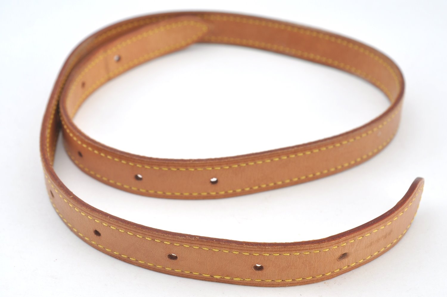 Authentic Louis Vuitton Leather Shoulder Strap For Bucket GM 31.9