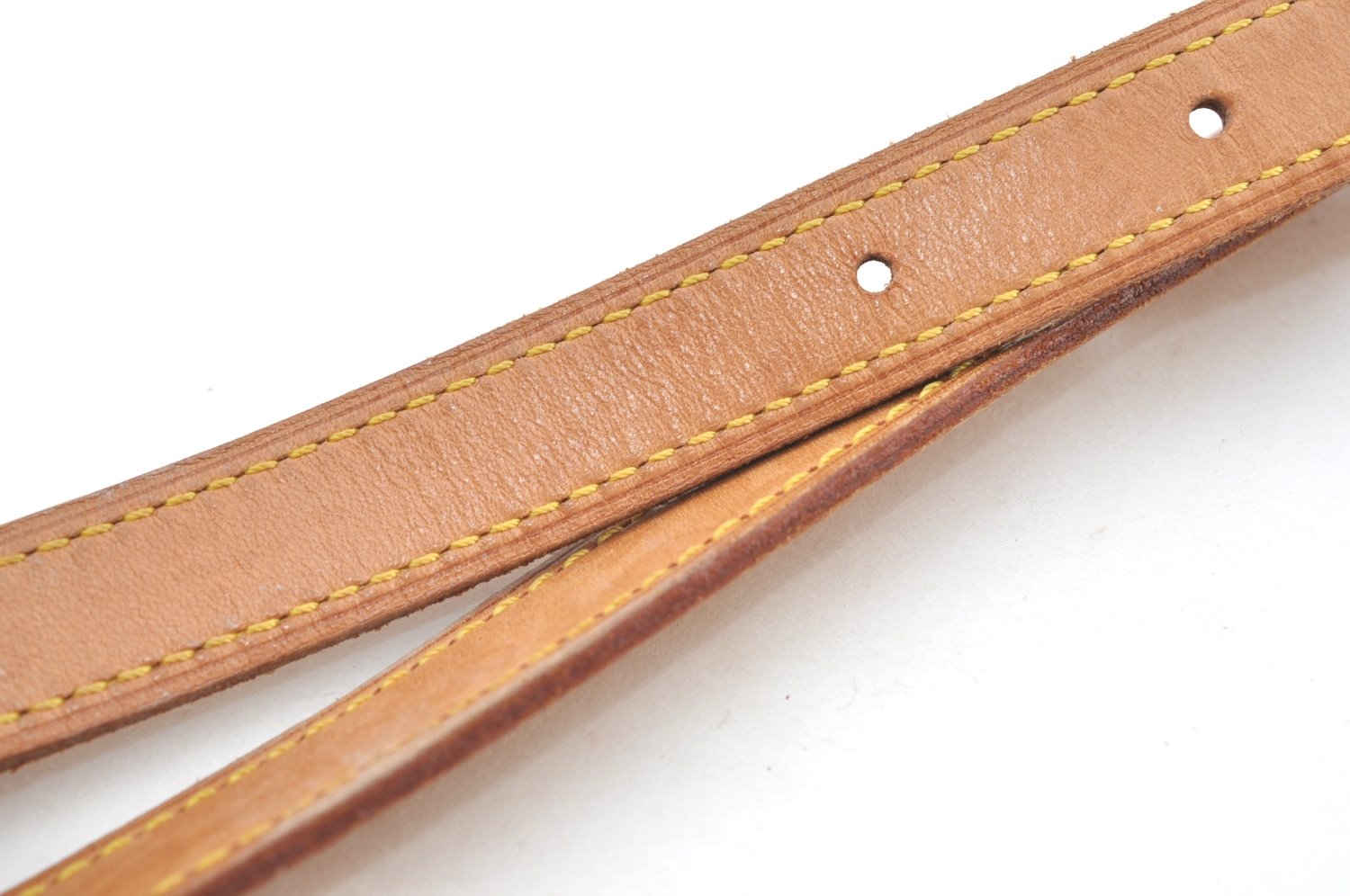 Authentic Louis Vuitton Leather Shoulder Strap For Bucket GM 31.9