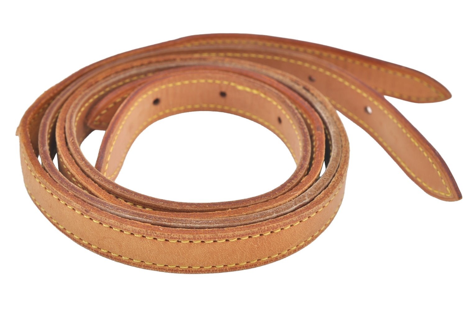 Authentic Louis Vuitton Leather Shoulder Strap For Bucket GM 31.9