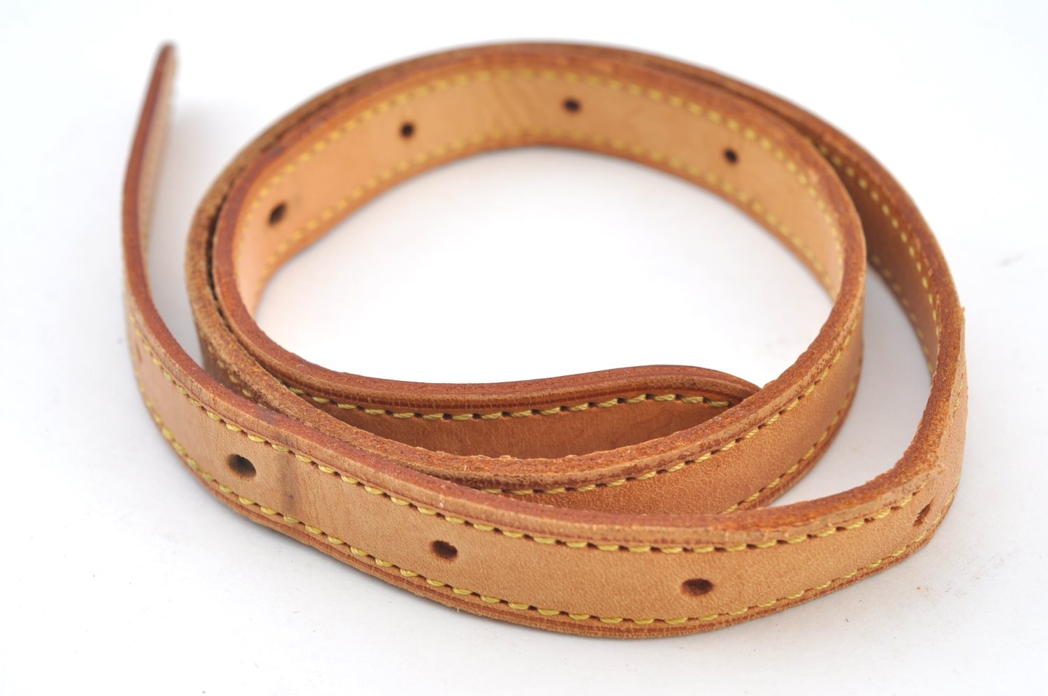 Authentic Louis Vuitton Leather Shoulder Strap For Bucket GM 31.9