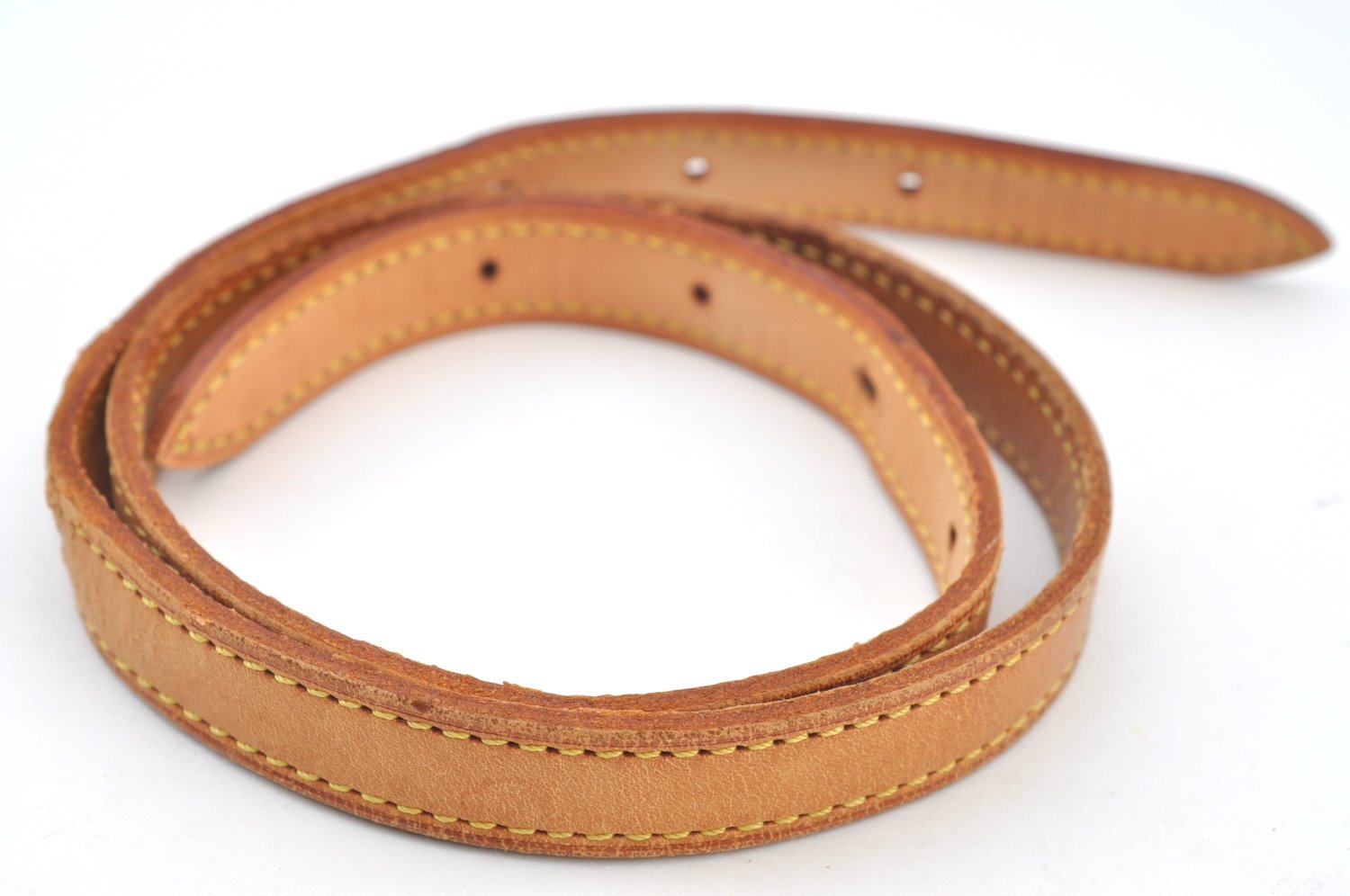 Authentic Louis Vuitton Leather Shoulder Strap For Bucket GM 31.9