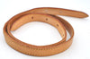 Authentic Louis Vuitton Leather Shoulder Strap For Bucket GM 31.9" Beige K7754