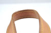 Authentic Louis Vuitton Leather Shoulder Strap For Bucket GM 31.9" Beige K7754