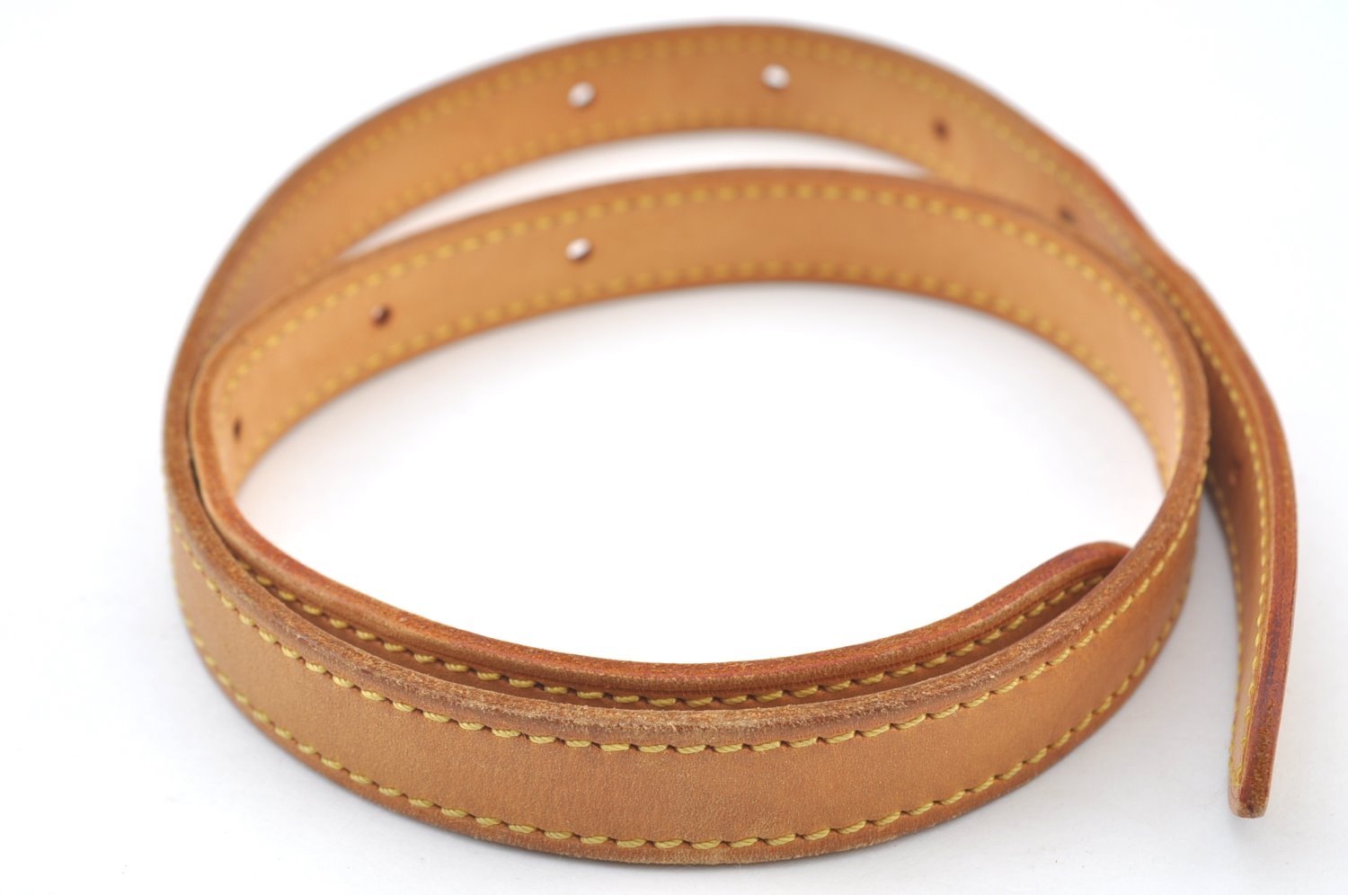 Authentic Louis Vuitton Leather Shoulder Strap For Bucket GM 31.9