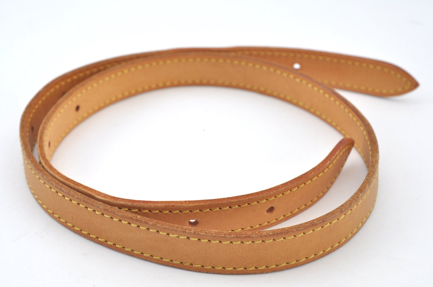 Authentic Louis Vuitton Leather Shoulder Strap For Bucket GM 31.9