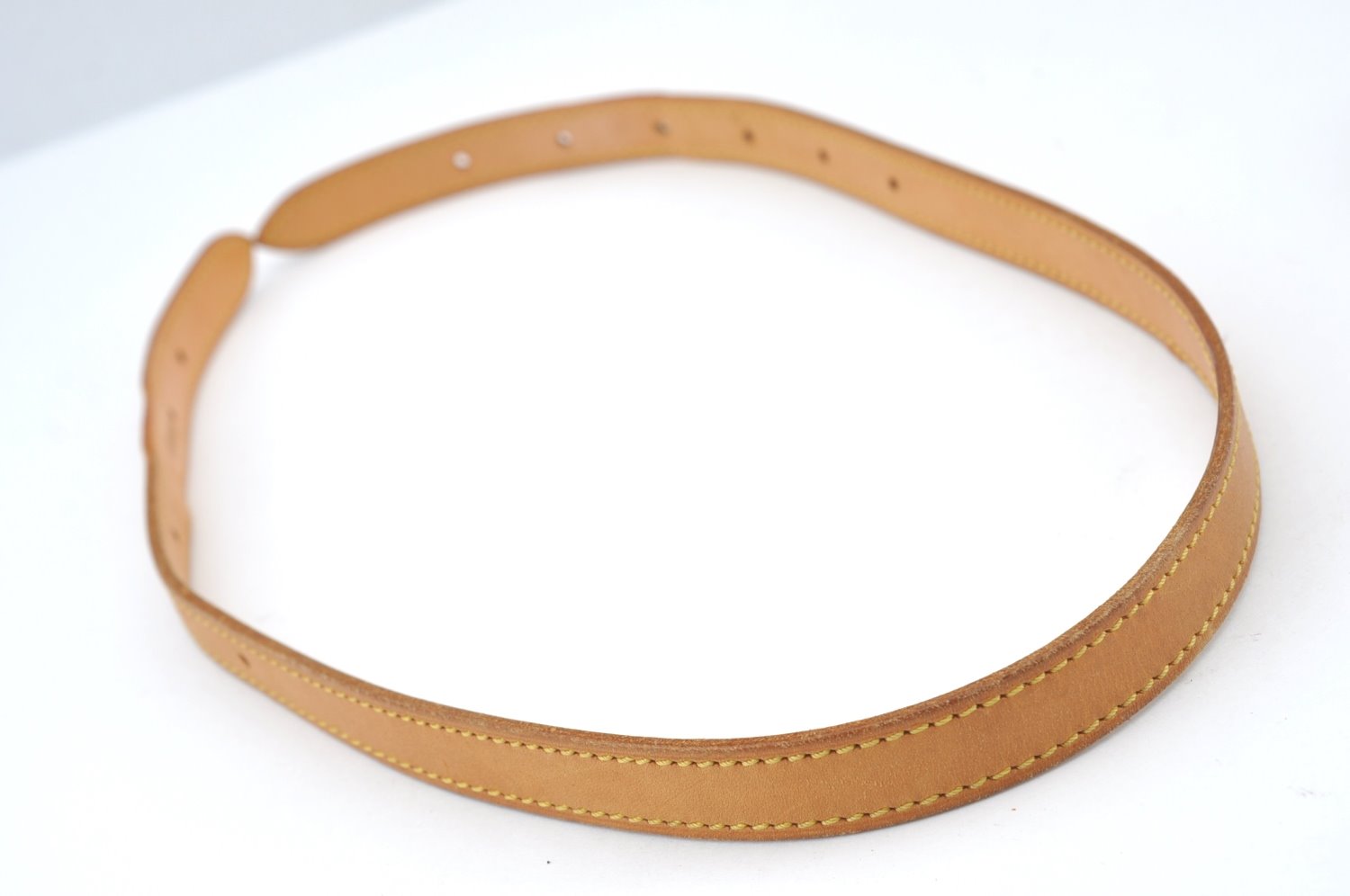 Authentic Louis Vuitton Leather Shoulder Strap For Bucket GM 31.9