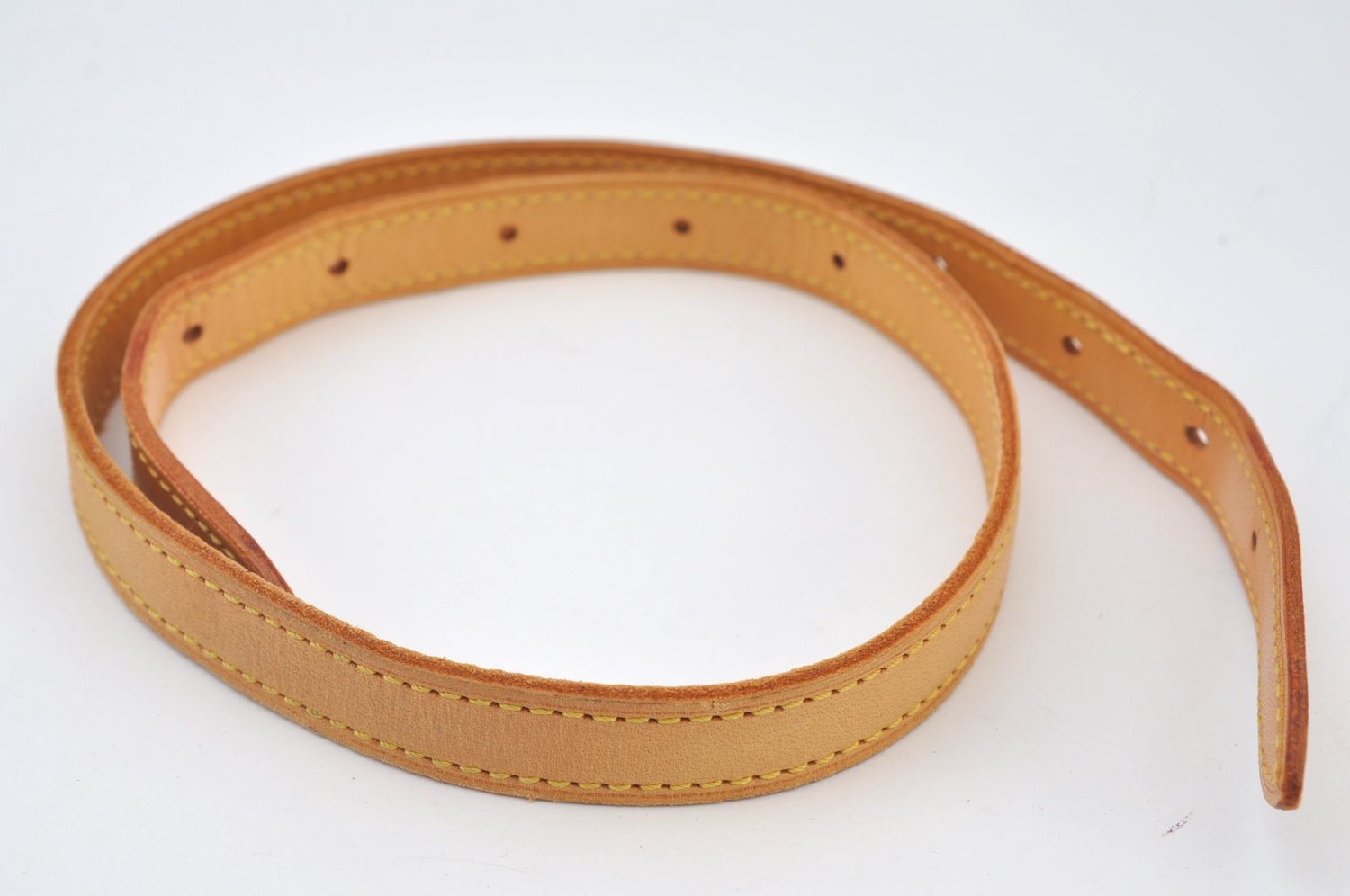 Authentic Louis Vuitton Leather Shoulder Strap For Bucket GM 31.9