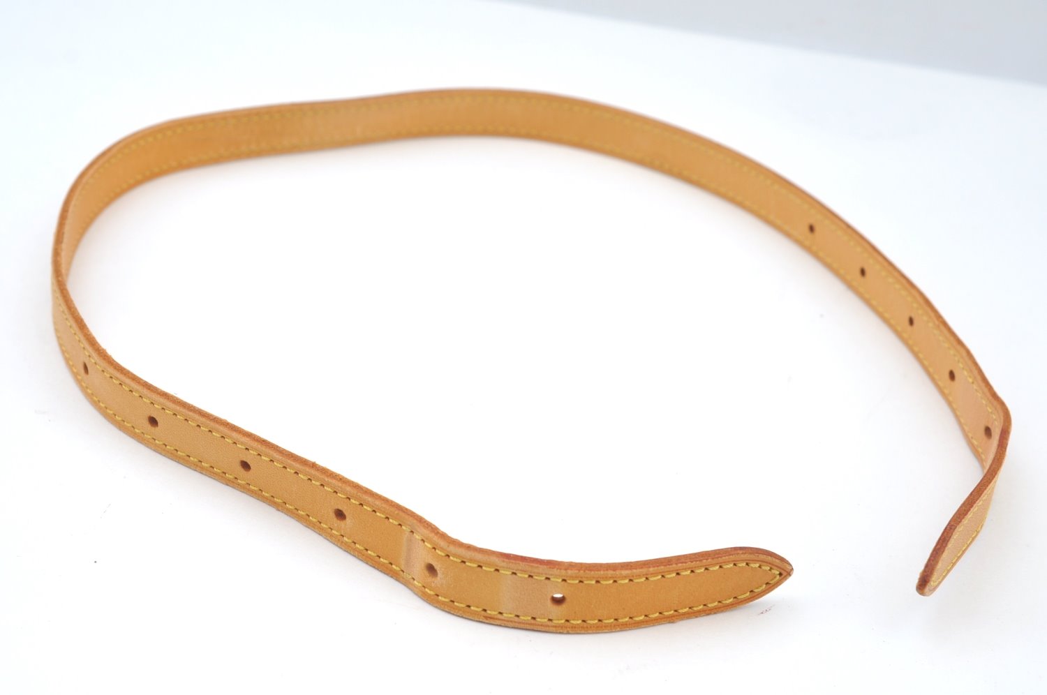 Authentic Louis Vuitton Leather Shoulder Strap For Bucket GM 31.9
