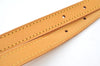 Authentic Louis Vuitton Leather Shoulder Strap For Bucket GM 31.9" Beige K7755