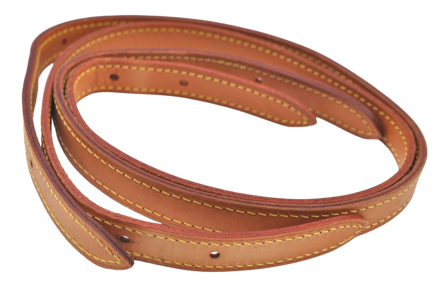 Authentic Louis Vuitton Leather Shoulder Strap For Bucket PM 27.6