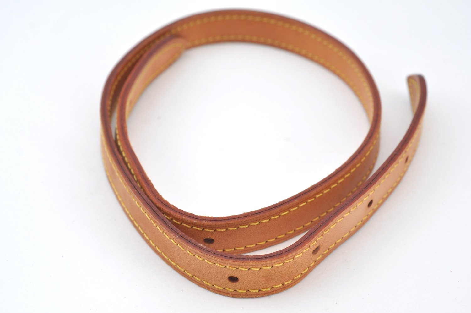 Authentic Louis Vuitton Leather Shoulder Strap For Bucket PM 27.6