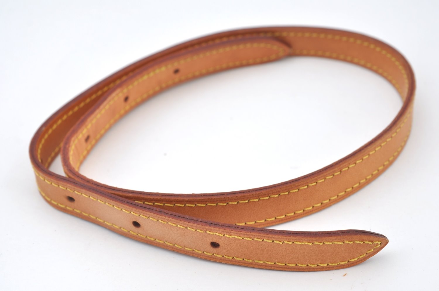 Authentic Louis Vuitton Leather Shoulder Strap For Bucket PM 27.6