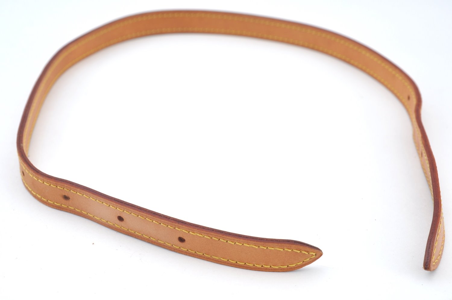 Authentic Louis Vuitton Leather Shoulder Strap For Bucket PM 27.6