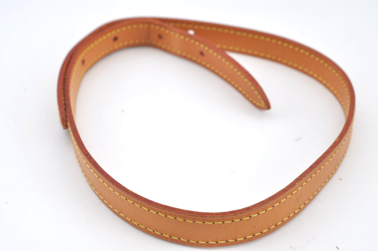 Authentic Louis Vuitton Leather Shoulder Strap For Bucket PM 27.6