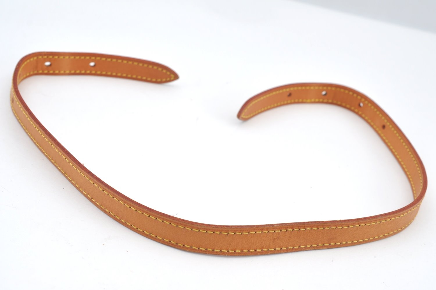 Authentic Louis Vuitton Leather Shoulder Strap For Bucket PM 27.6