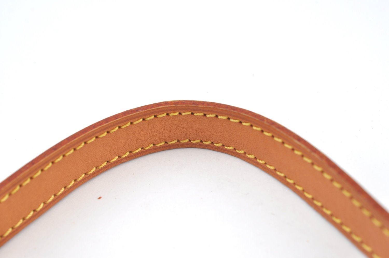 Authentic Louis Vuitton Leather Shoulder Strap For Bucket PM 27.6