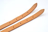 Authentic Louis Vuitton Leather Shoulder Strap For Bucket PM 27.6" Beige K7759