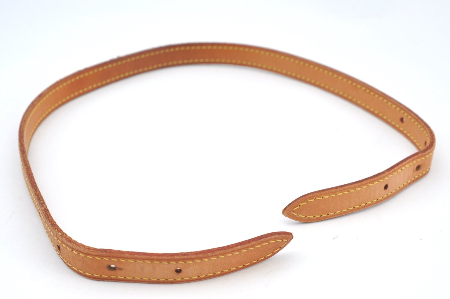Authentic Louis Vuitton Leather Shoulder Strap For Bucket PM 27.6