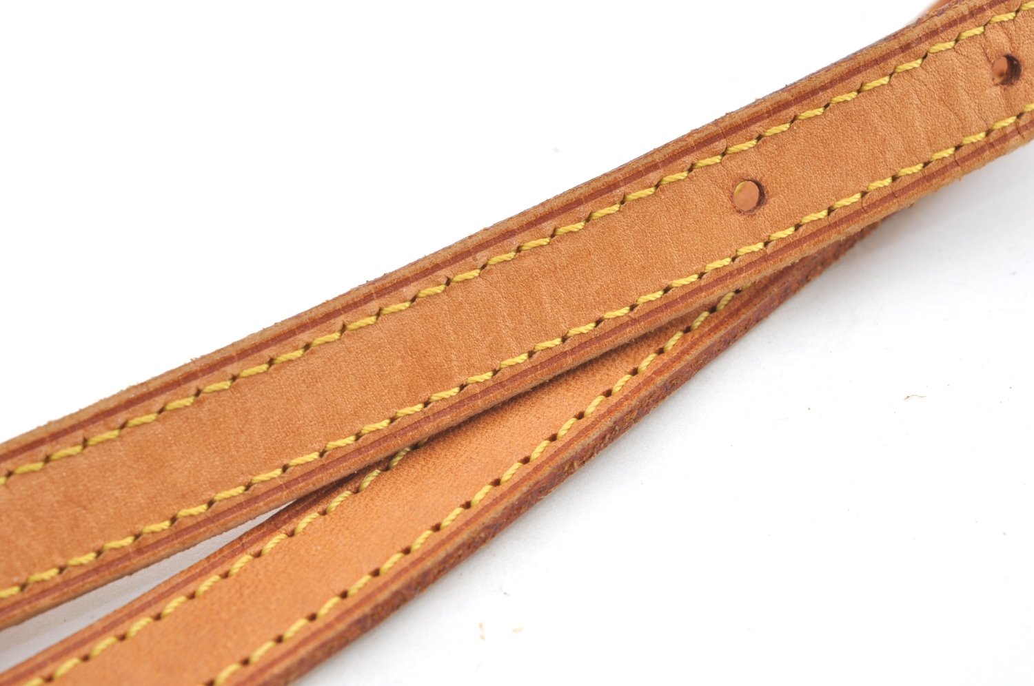 Authentic Louis Vuitton Leather Shoulder Strap For Bucket PM 27.6