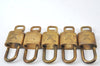 Authentic Louis Vuitton Padlock & Keys 10Set LV K7762