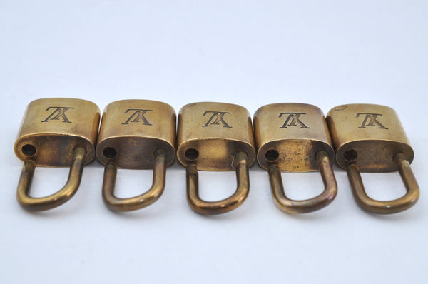 Authentic Louis Vuitton Padlock Gold 10Set LV K7763