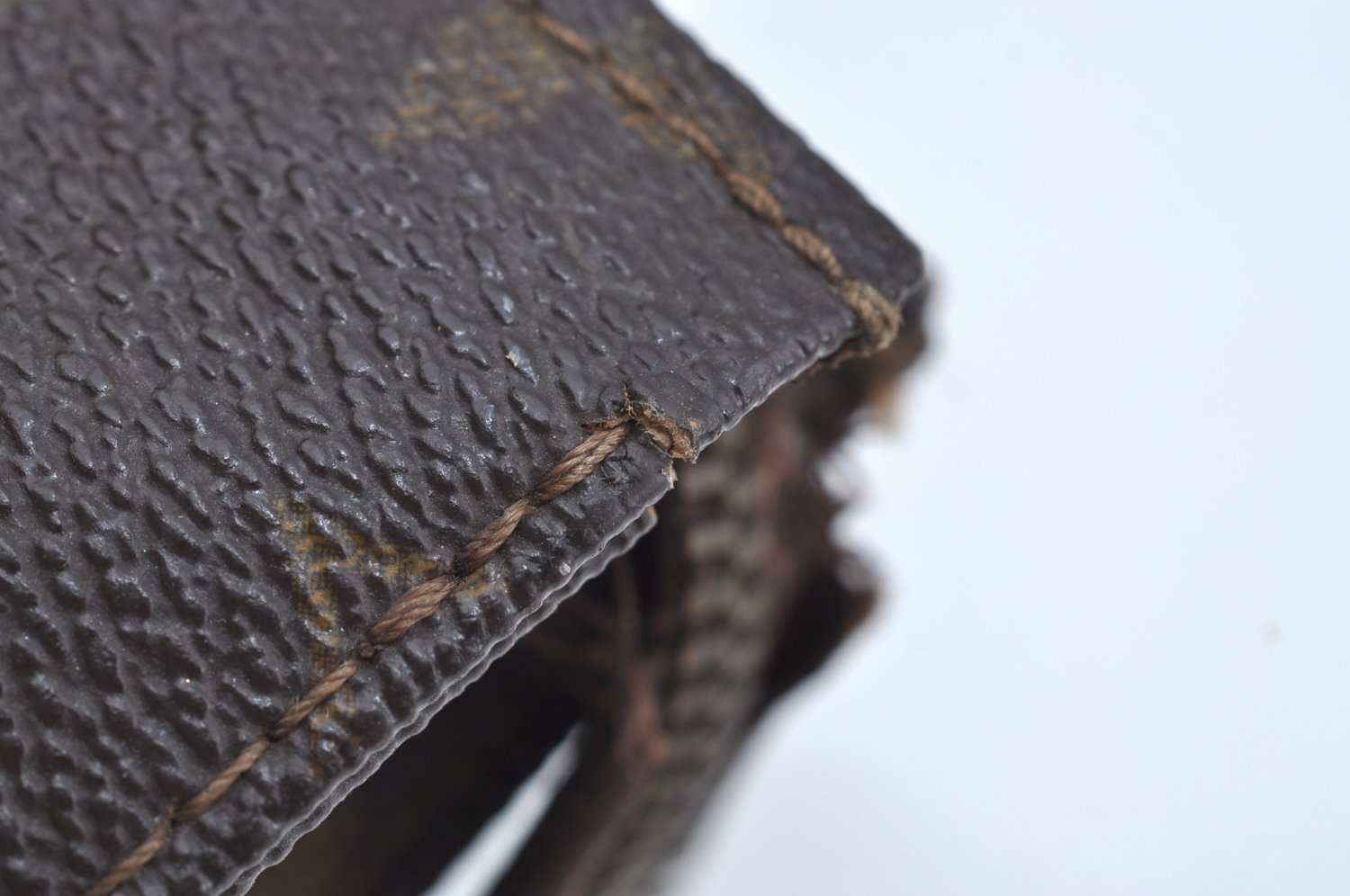 Auth Louis Vuitton Monogram Poche Toilette 15 Cosmetics Pouch Old Model LV K7769