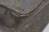 Auth Louis Vuitton Monogram Trousse Toilette 28 Clutch Hand Bag M47522 LV K7771