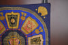 Authentic HERMES Carre 90 Scarf "Paste et Bavalerie" Silk Navy K7774