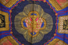 Authentic HERMES Carre 90 Scarf "Paste et Bavalerie" Silk Navy K7774