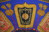 Authentic HERMES Carre 90 Scarf "Paste et Bavalerie" Silk Navy K7774