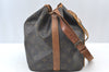 Authentic Louis Vuitton Monogram Petit Noe M42226 Shoulder Drawstring Bag K7792