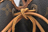 Authentic Louis Vuitton Monogram Petit Noe M42226 Shoulder Drawstring Bag K7792