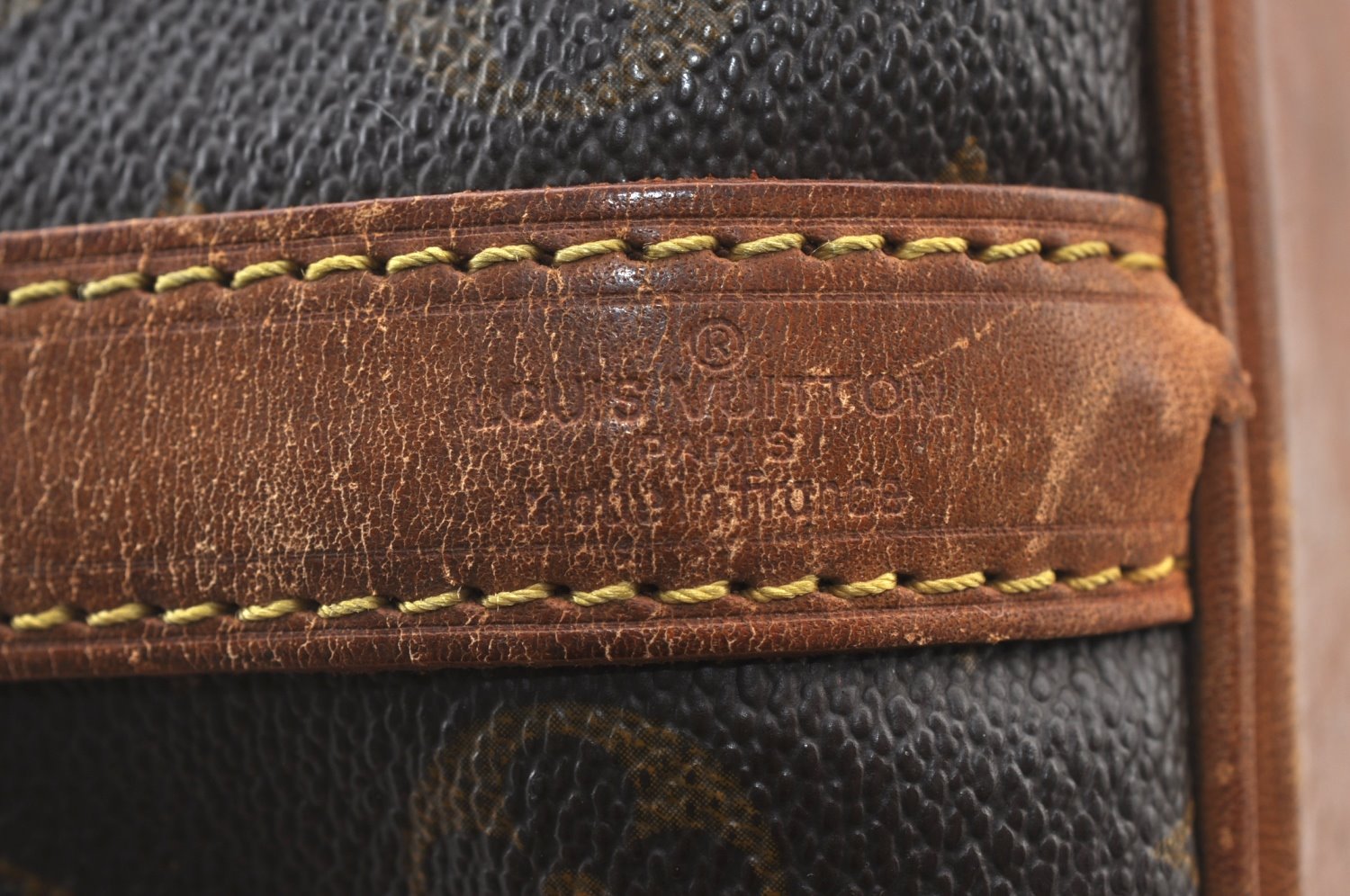 Authentic Louis Vuitton Monogram Petit Noe M42226 Shoulder Drawstring Bag K7792