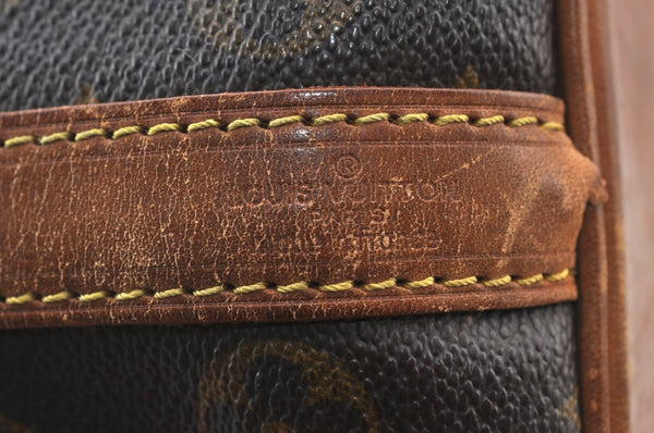 Authentic Louis Vuitton Monogram Petit Noe M42226 Shoulder Drawstring Bag K7792