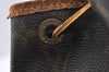 Authentic Louis Vuitton Monogram Petit Noe M42226 Shoulder Drawstring Bag K7792