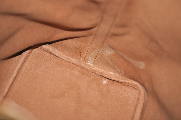 Authentic Louis Vuitton Monogram Petit Noe M42226 Shoulder Drawstring Bag K7792