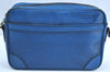 Authentic Louis Vuitton Epi Trocadero 24 Blue Shoulder Bag LV K7802