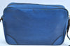 Authentic Louis Vuitton Epi Trocadero 24 Blue Shoulder Bag LV K7802