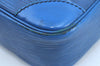 Authentic Louis Vuitton Epi Trocadero 24 Blue Shoulder Bag LV K7802