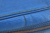 Authentic Louis Vuitton Epi Trocadero 24 Blue Shoulder Bag LV K7802